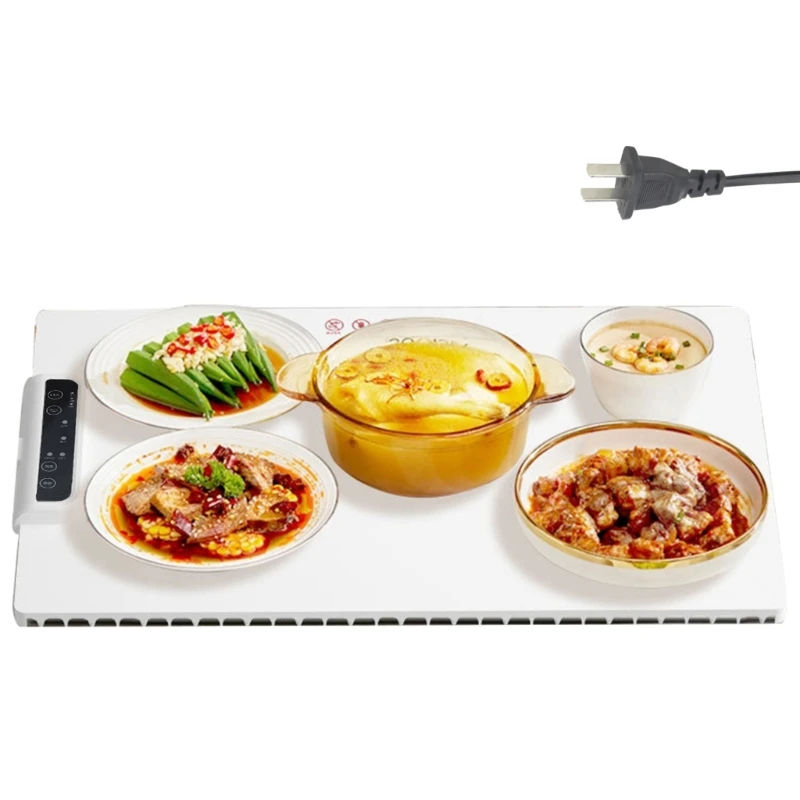 Electric Heating Tray with Temperature Control Electric Warming Hot Plate Trays Electric Warming Tray Silicone Material