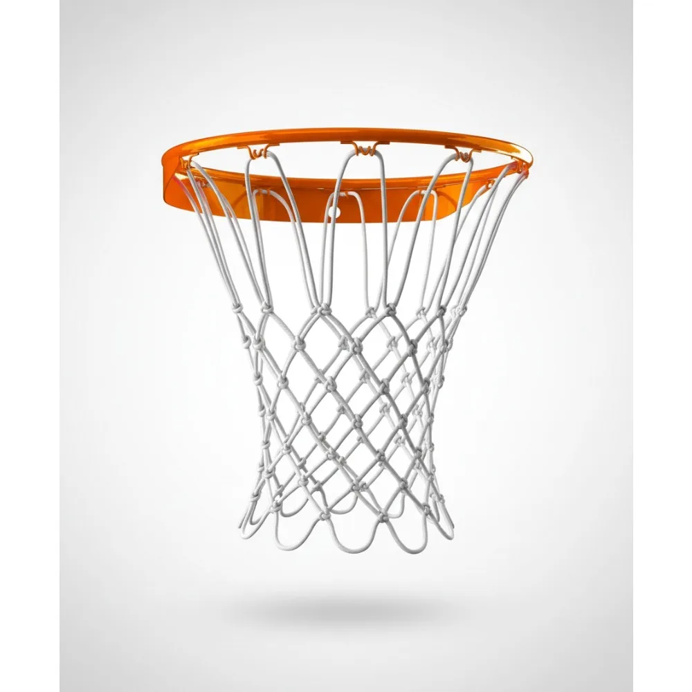 Professional 18" Steel Basketball Hoop with Net - Fixed/Breakaway Options for Indoor & Outdoor Courts