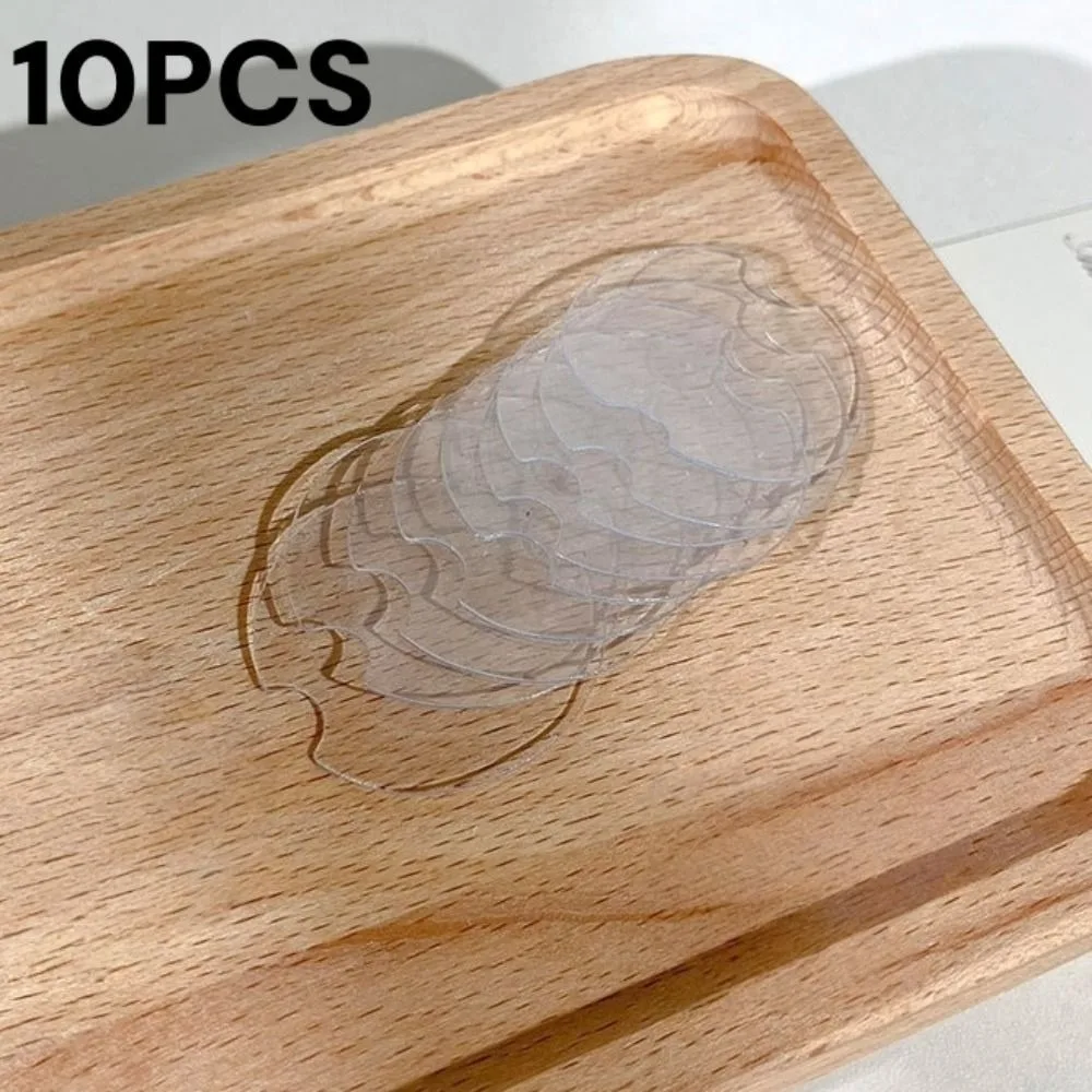 

Набор из 10 пластиковых круглых подставок для колец: легкие, штабелируемые, прозрачные, прочные органайзеры для демонстрации колец на выставках