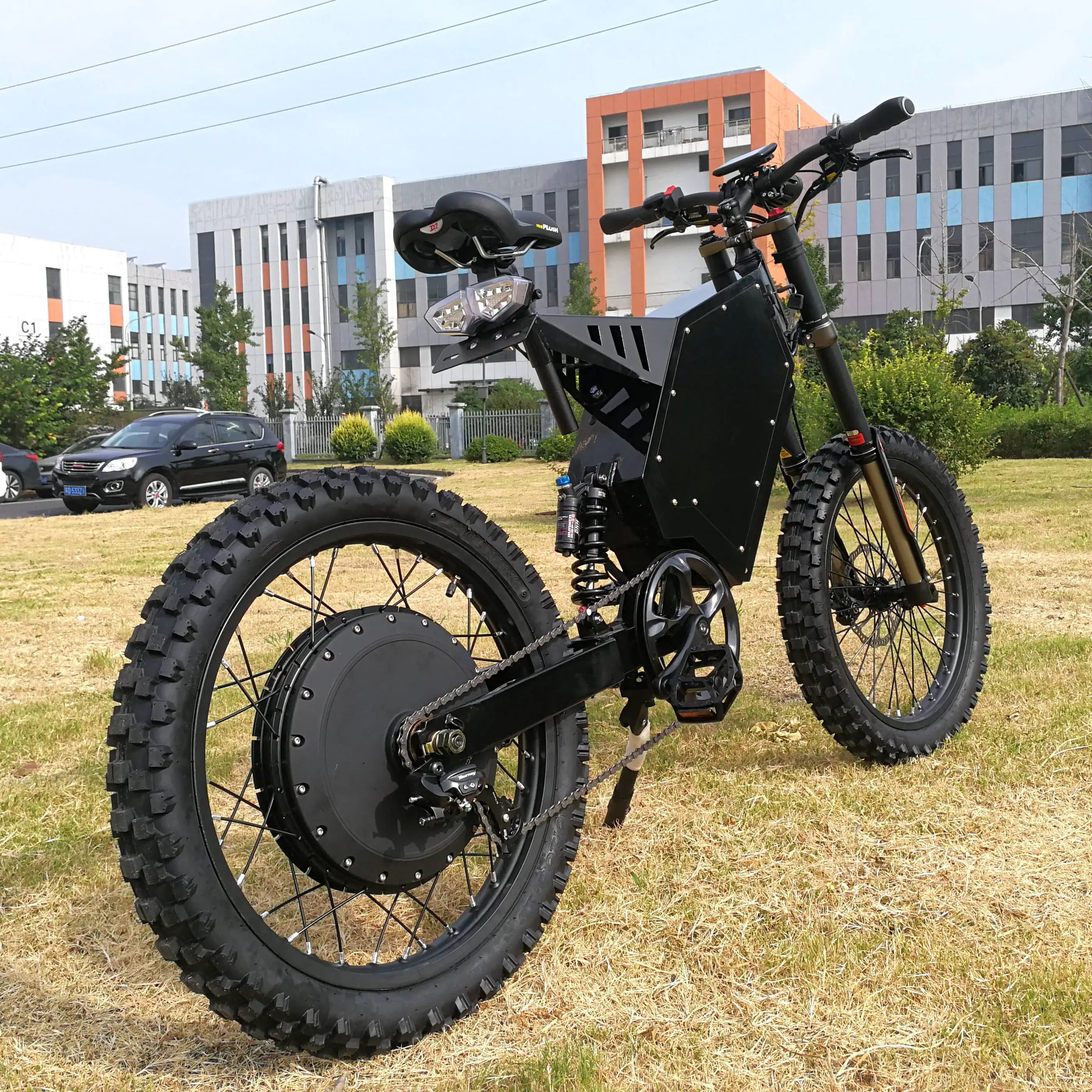 19インチ電動自転車変換フレームキット、ダウンヒルサスペンシ - Mountain Biking Downhill のレビューと価格