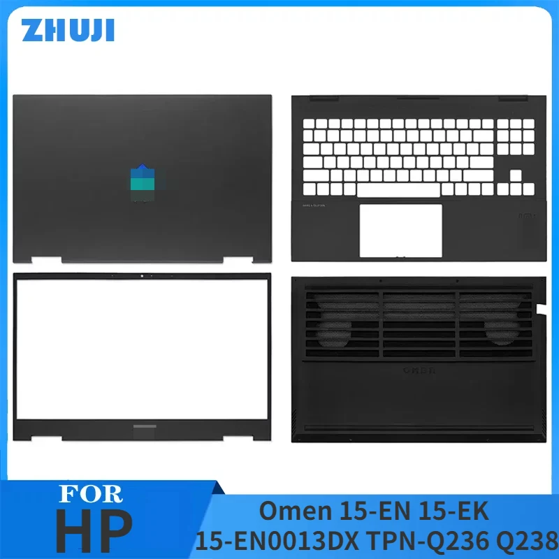 

Original For HP Omen 15-EN 15-EK 15-EN0013DX TPN-Q236 TPN-Q238 Laptop LCD Back Cover Top Housing Lid Front Bezel Bottom Case