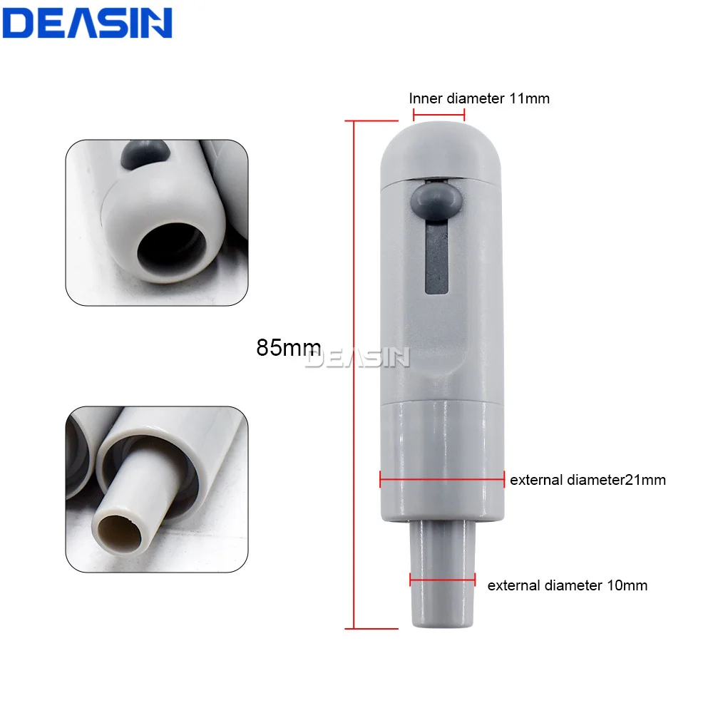 DEASIN 歯科唾液エジェクター吸引ハンドピース先端アダプターノズル強弱歯科吸引バルブ歯科医供給