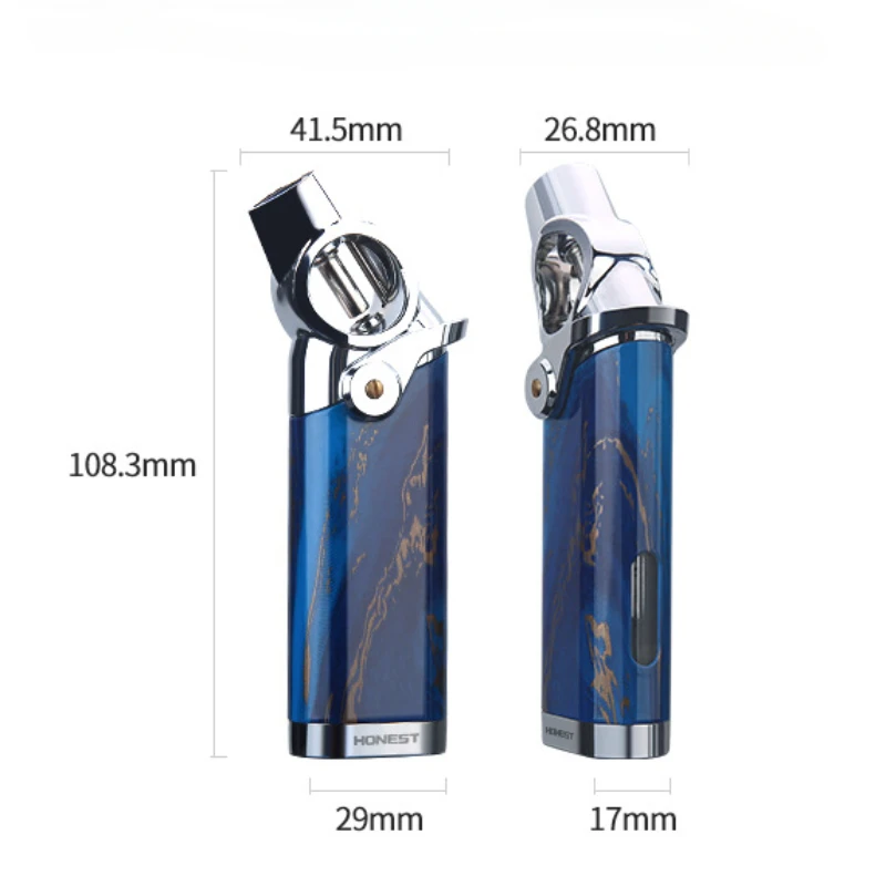 Honest Desktop Small Spray Gun, Direct Injection Lighter, Welding Gun, Cigar Special Windproof GasLighter, Wholesale