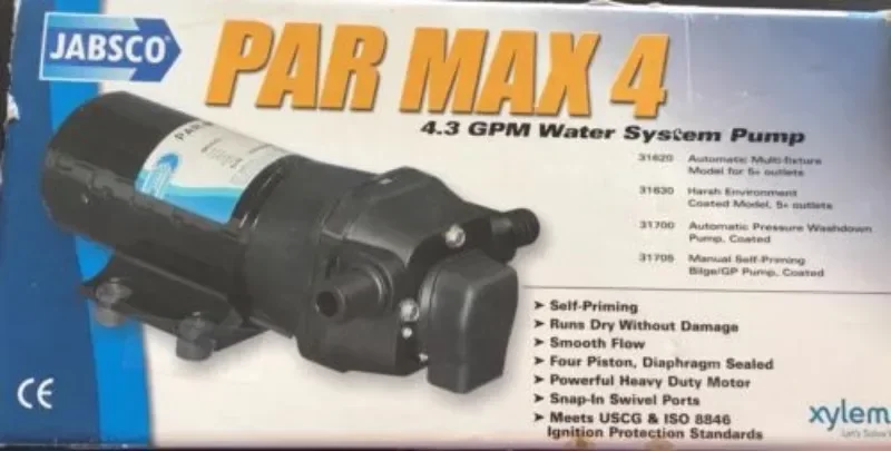 Self priming pump, diaphragm pump, fresh water pump 31620-0092/7005PAR Max 4/24v/12V