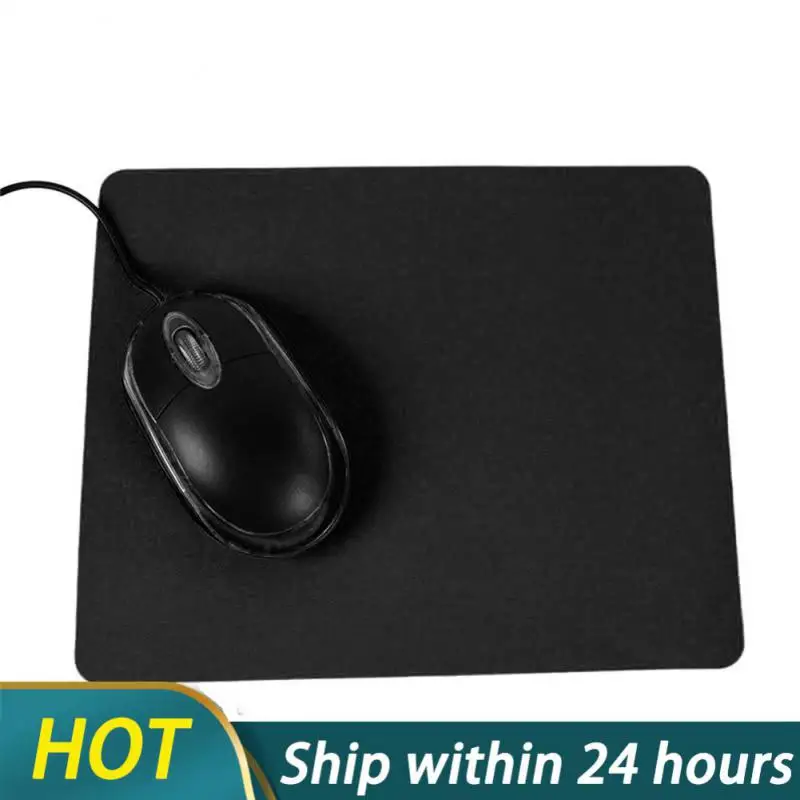 NEW Office Mouse Pad Small Smooth Cloth Surface Gaming Mousepad with Anti-Slip Rubber Base for Computer Laptop Home Portable