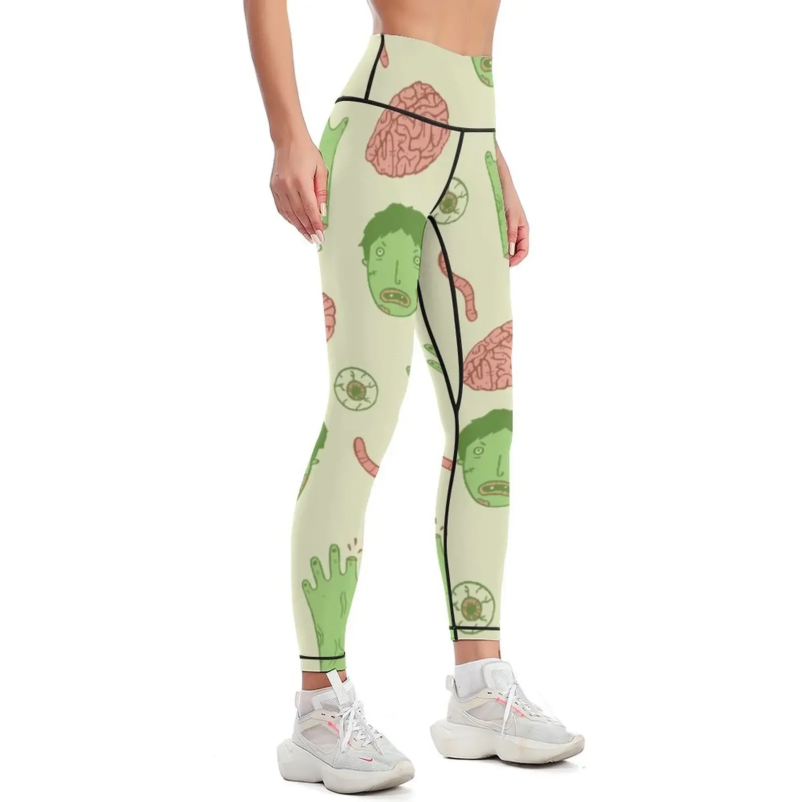 Zombie party Leggings sportswear gym gym sportswear woman Womens Leggings