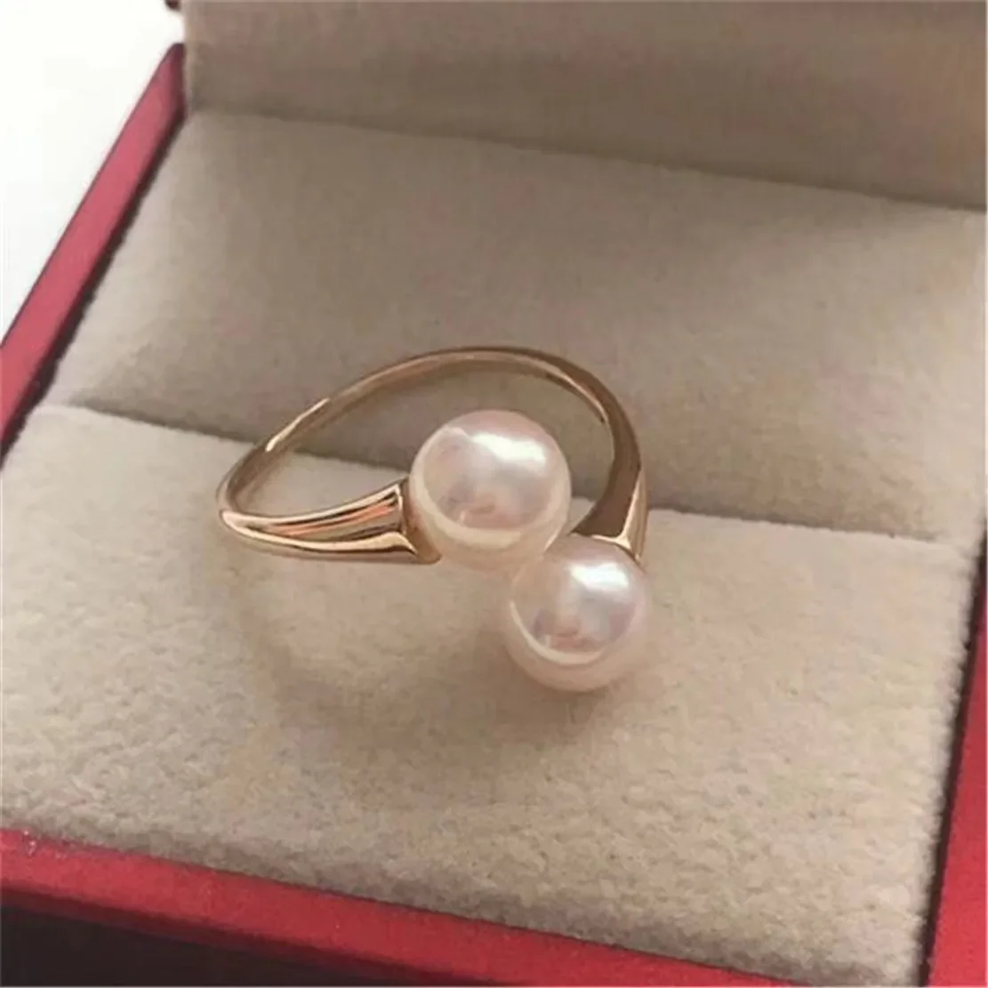 

925 Stamped Alloy Gold-Plating Adjustable Pearl Ring Holder DIY Jewelry Findings, Craft Supplies for Handmade Rings No Pearl