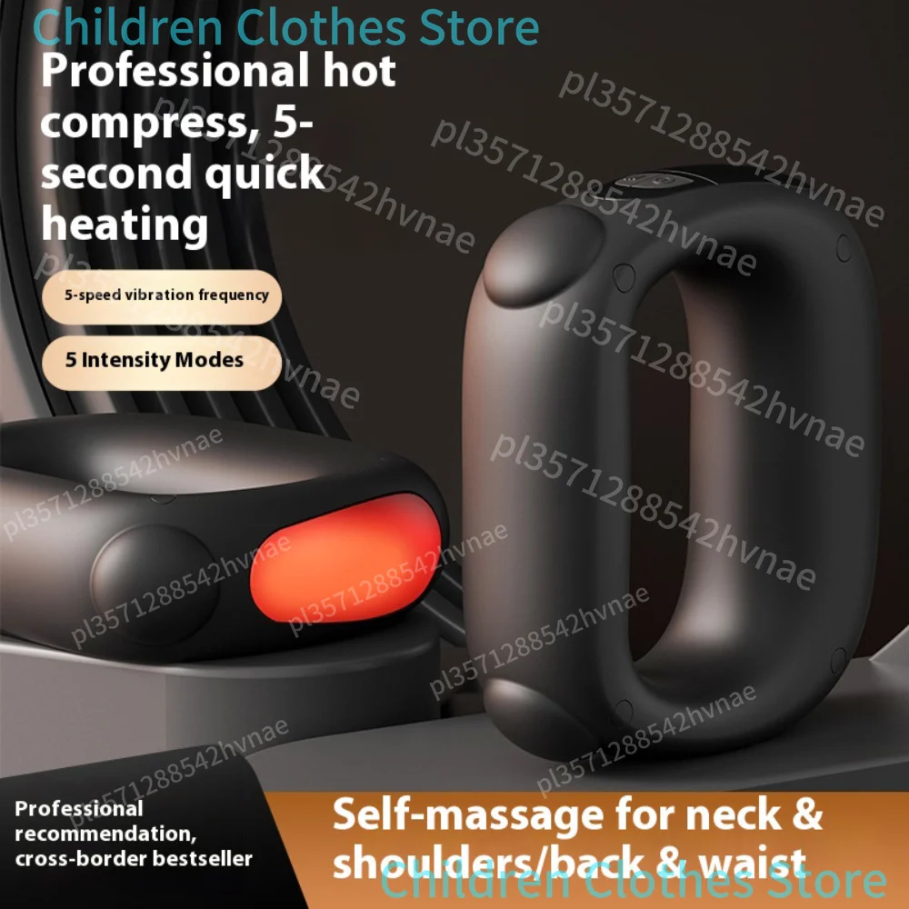 Vibrations-Faszien-Massagering Tragbare Mini-Schüttelmaschine für Schulter-, Nacken- und Rückenschmerzen Yoga-Massagegerät