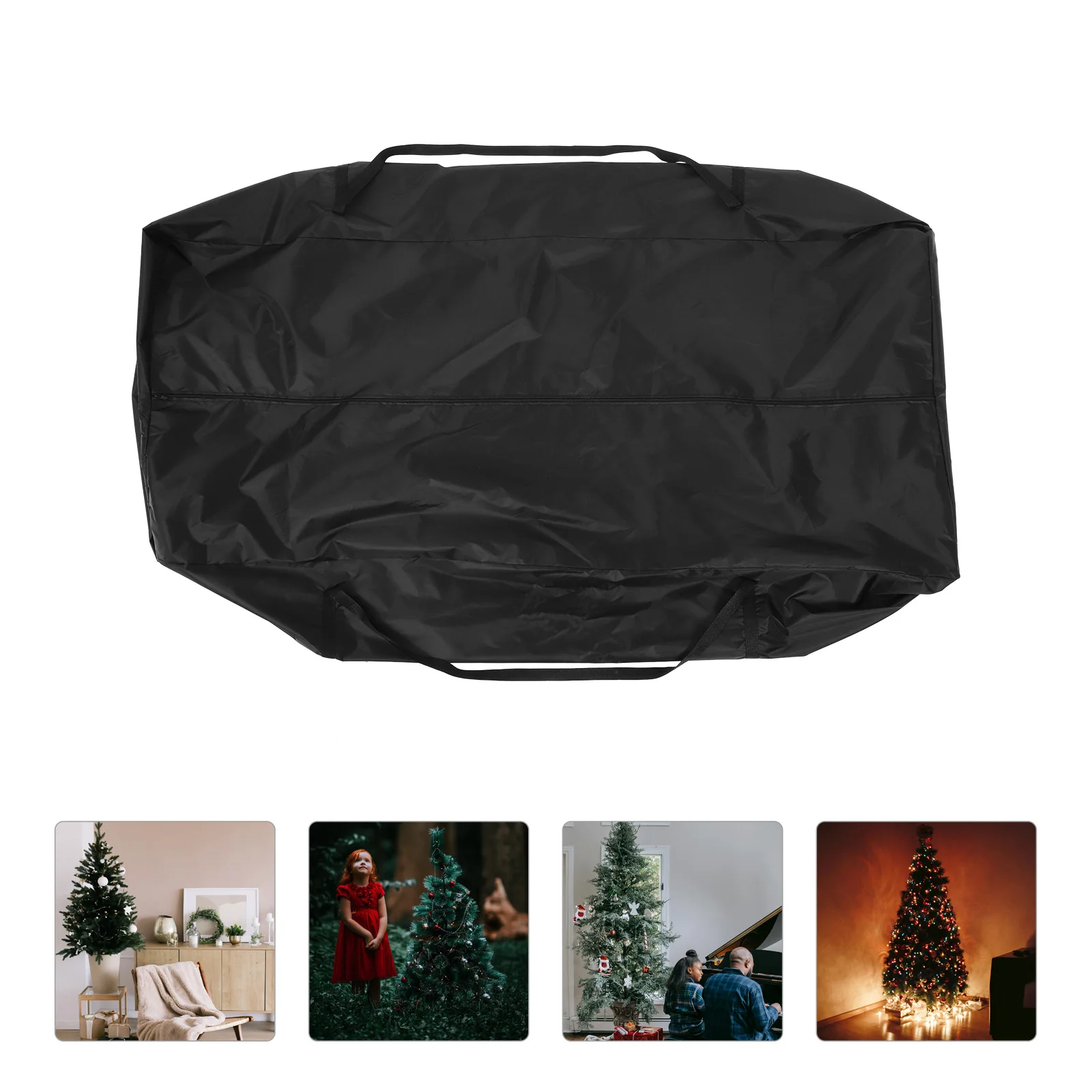 

Large Capacity Storage Bag 210D Oxford Fabric Waterproof For Christmas Tree Holiday Decoration Cushion Folding Mattress Outdoor