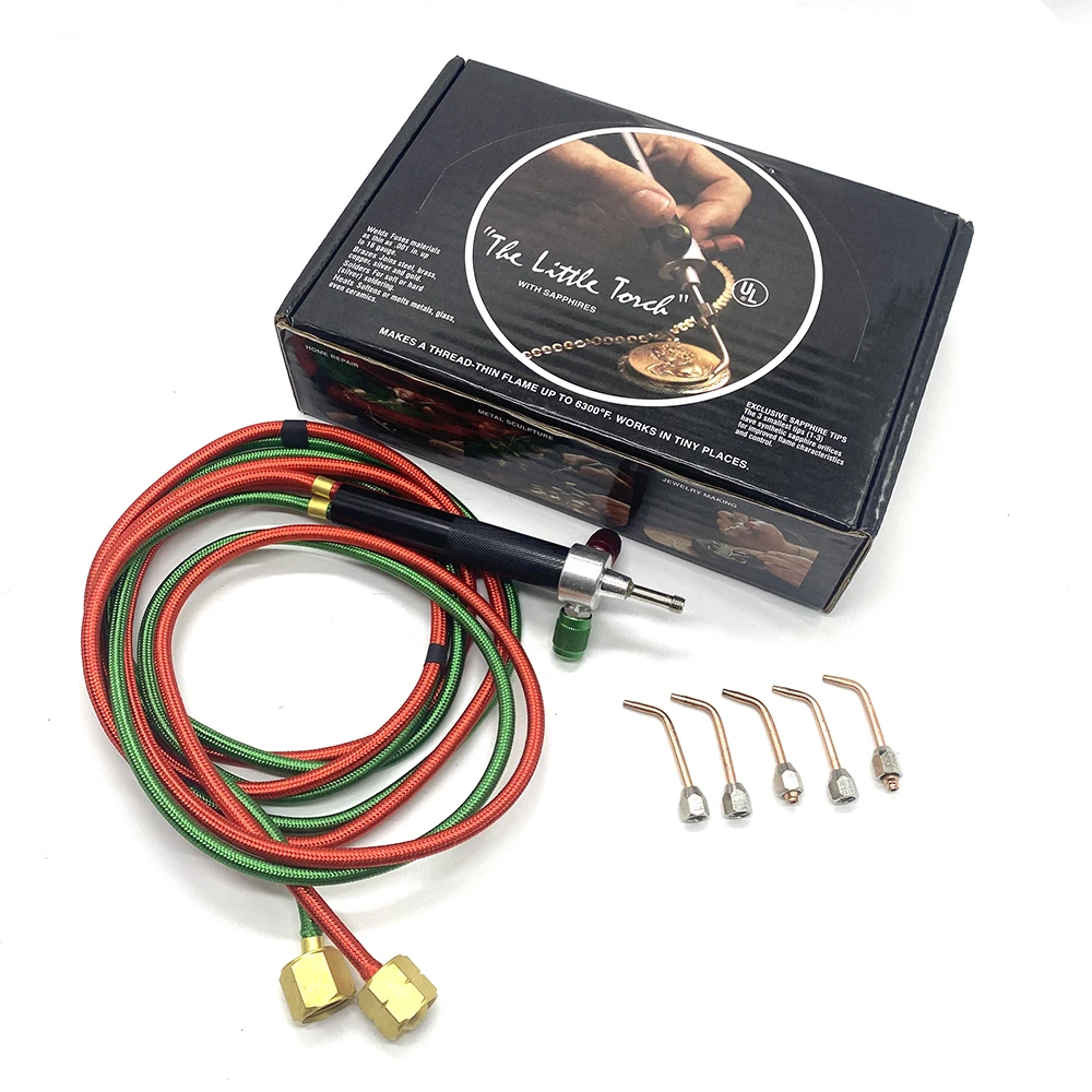 Jewelry Smith Welding Kit Kw-T1 with Adjustable Suction-type Welding Torch Stainless Steel Portable