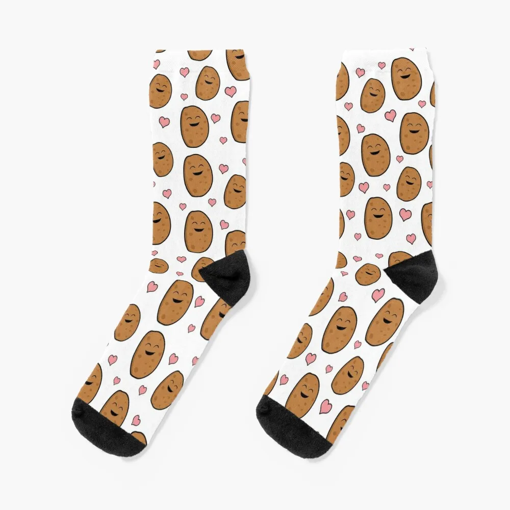 

Potatoes And Hearts - funny potato gift Socks Women socks Socks for men set