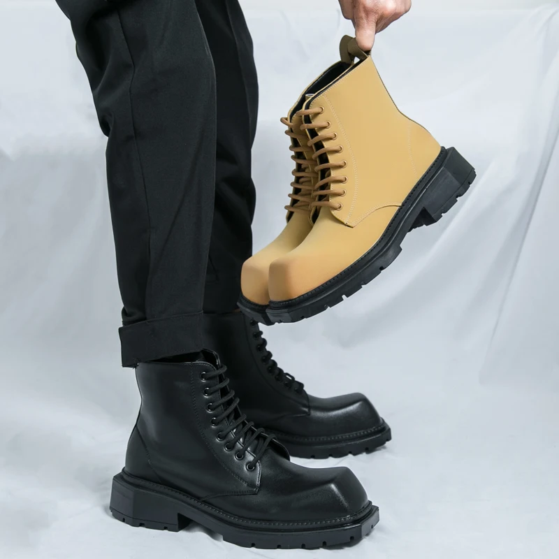 2025 Autunno Nuove scarpe in pelle transfrontaliere per uomo Casual One Step Stepping British Business Formale Set di grandi dimensioni in pelle Sho