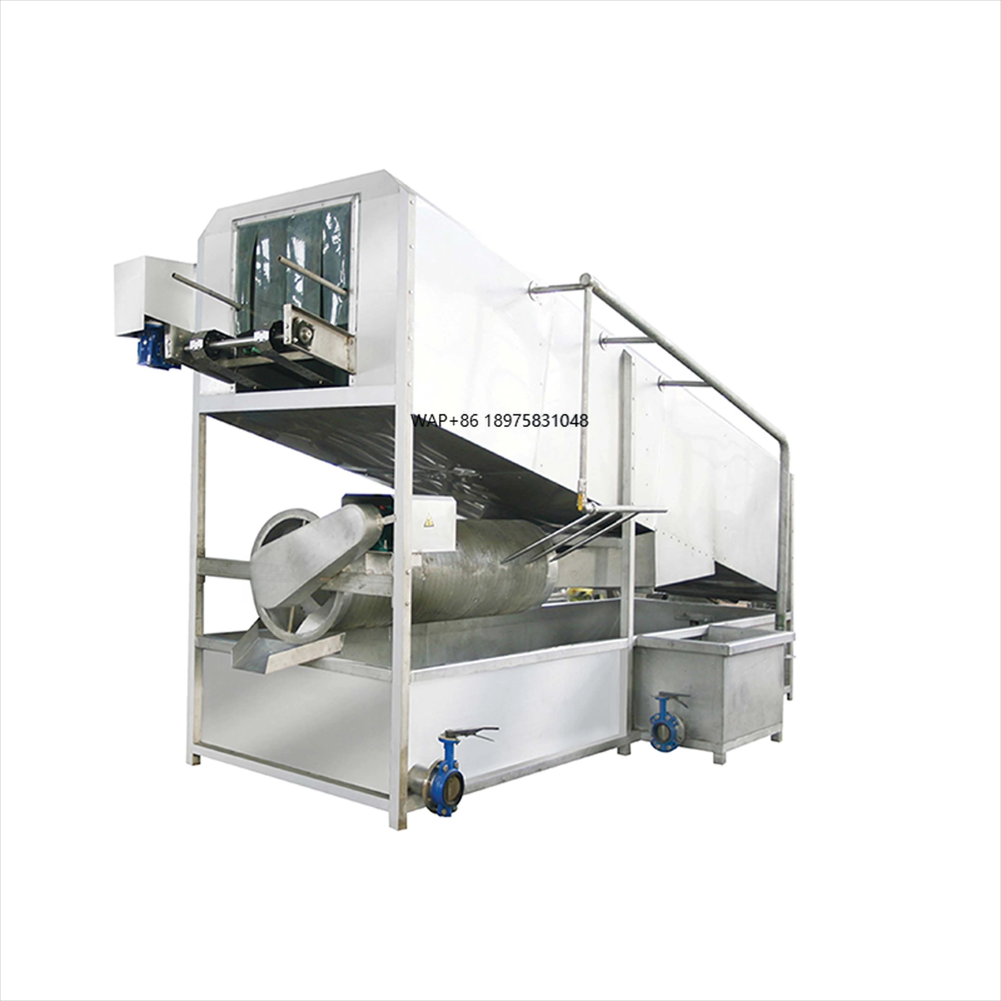 Small Slaughterhouse Equipment Whole Chicken Scalding Machine Scalding and Dehair Machine