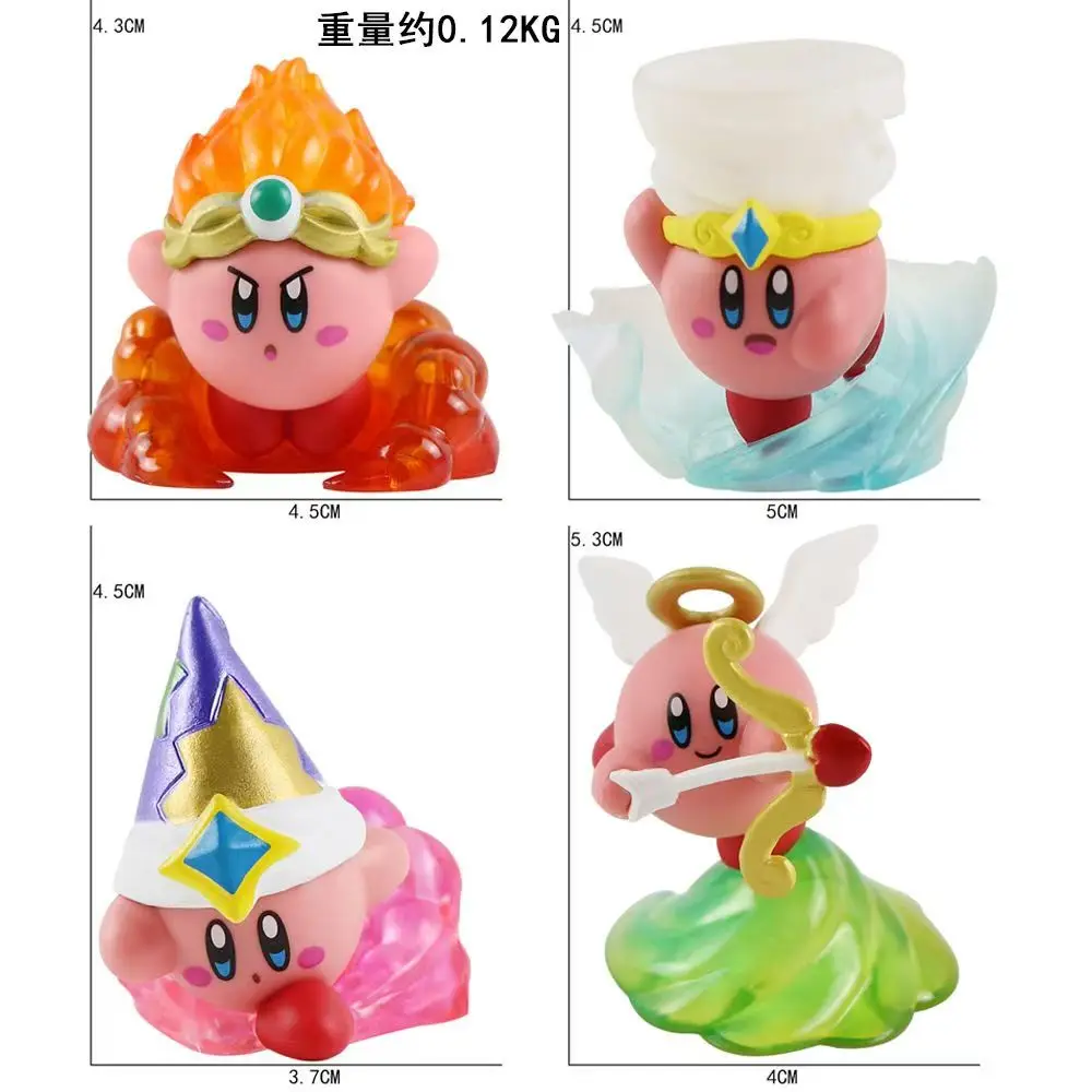 Game Kirby Magician Serie Figur, niedliche Cartoon-Charaktere, Schreibtischdekoration, PVC-Modell, Sammlerstück, Geburtstagsgeschenk für Fans – Detail 1