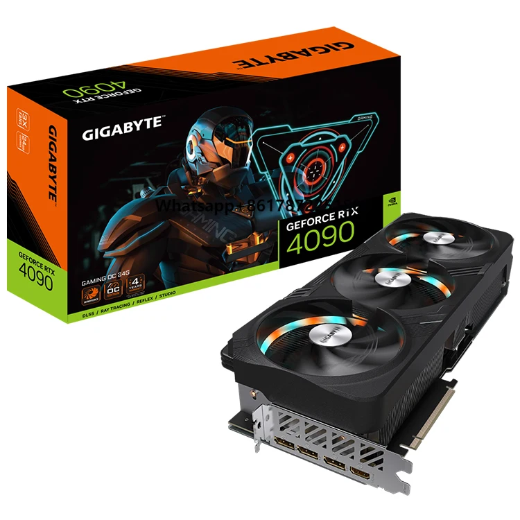 NVIDIA GeForce RTX 4090 GAMING OC 24G Used Graphics Card with 24GB GDDR6X Memory Support Core I9 13900K OverClock