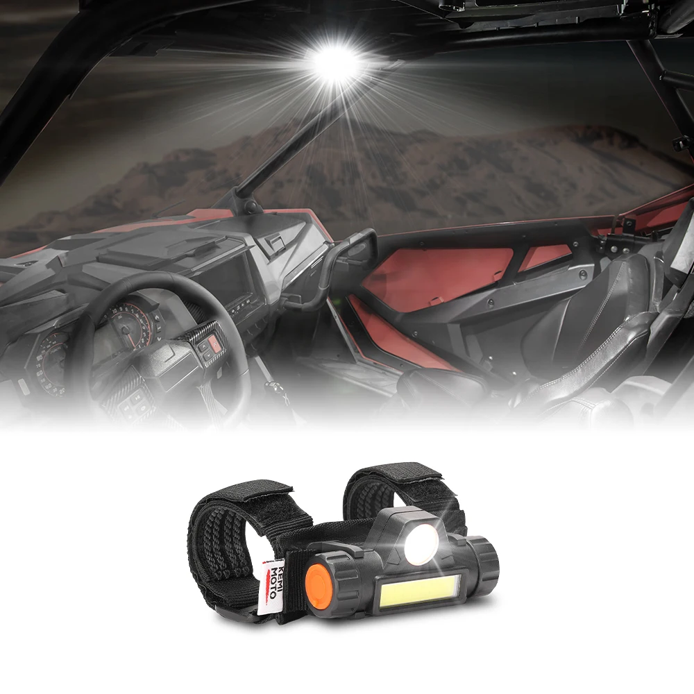 

LED Light For 1.25-2.0" Roll Bar UTV ATV Compatible with Polaris RZR 800 900 1000 XP Turbo for cf moto for Can-am Maverick X3