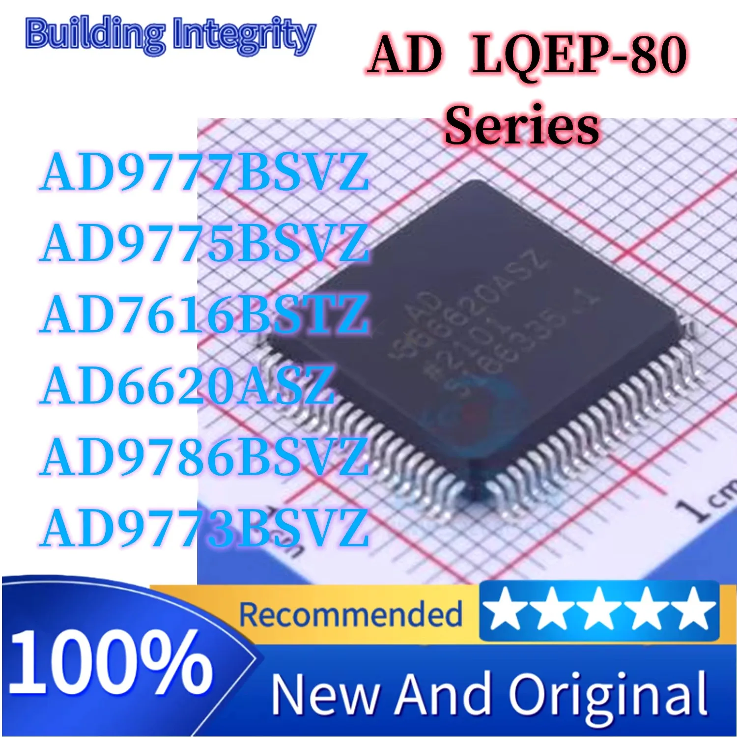 AD6620ASZ AD7616BSTZ AD9773BSVZ AD9775BSVZ AD9777BSVZ AD9786BSVZ New original genuine digital signal processor IC chip LQFP-80