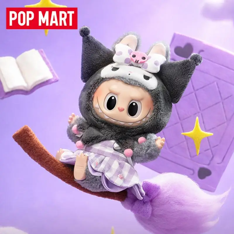 

POP MART LABUBU THE MONSTERS SANRIO CHARACTERS Series Vinyl Plush Blind Box Mystery Box Toys Kawaii Ornaments Figurines Home
