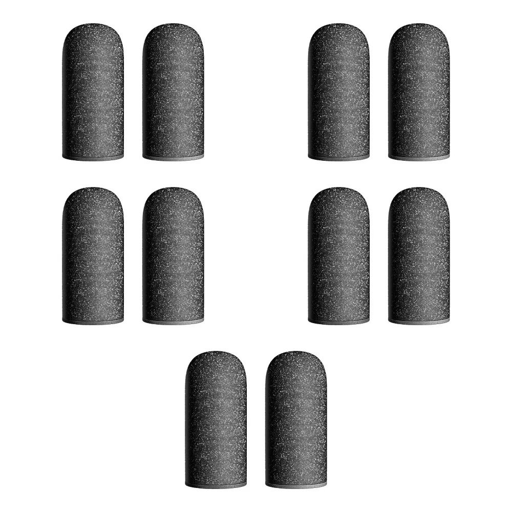 1/3/5pairs Game Fingertip Gloves For PUBG Mobile Games Touch Screen Finger Cover Sweatproof Anti-slip Touch Screen Finger Gloves