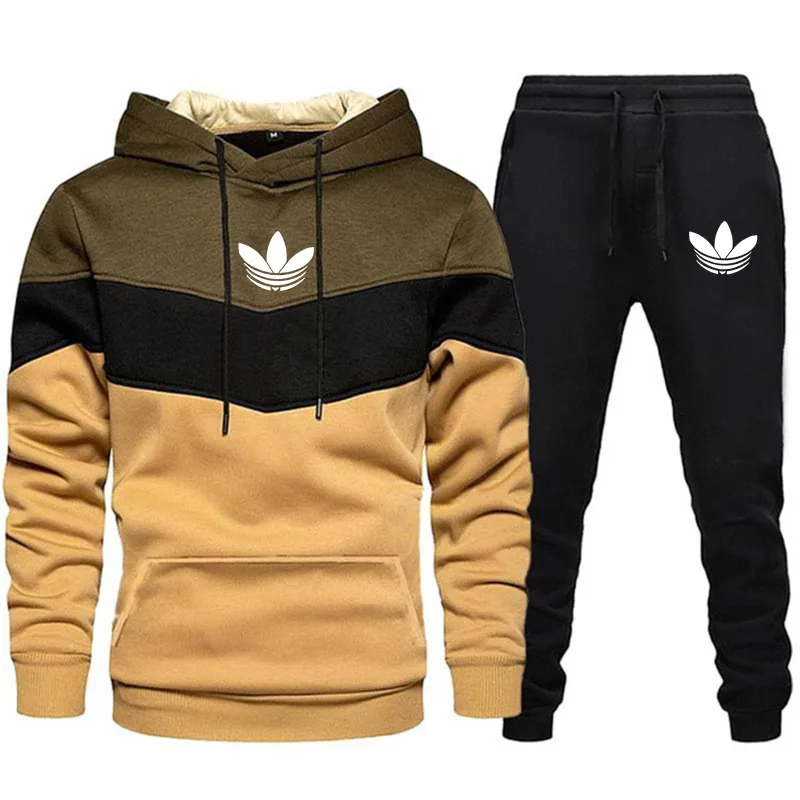 

2025 Brand Autumn and Winter Hoodie Suit Men's Fashion Hoodie Brand Pants Casual Jogging Suit Sports Wear Sweatshirt