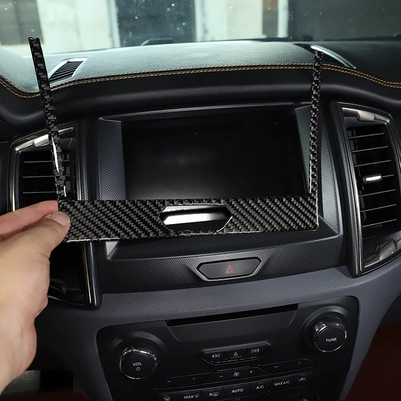 For Ford Ranger T6 T7 T8 2015-2021 Warning Light Switch Sticker Display Screen Frame Sticker Multimedia Stickers Car Accessories
