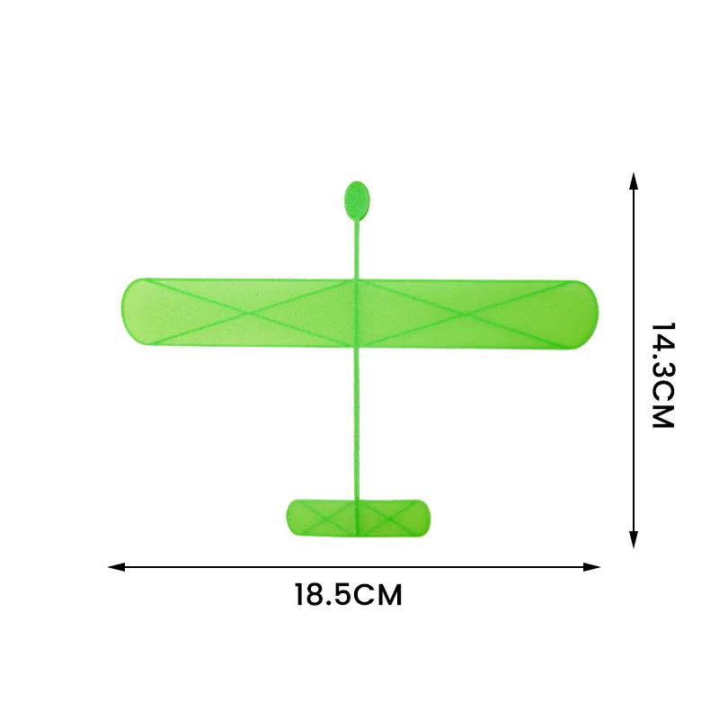 طائرة شراعية فائقة المستقر، ديناميك هوائي إبداعي وممتع، بلاستيك تعليمي لاستكشاف الألعاب الخارجية المجهولة وأنشطة الوالدين والطفل