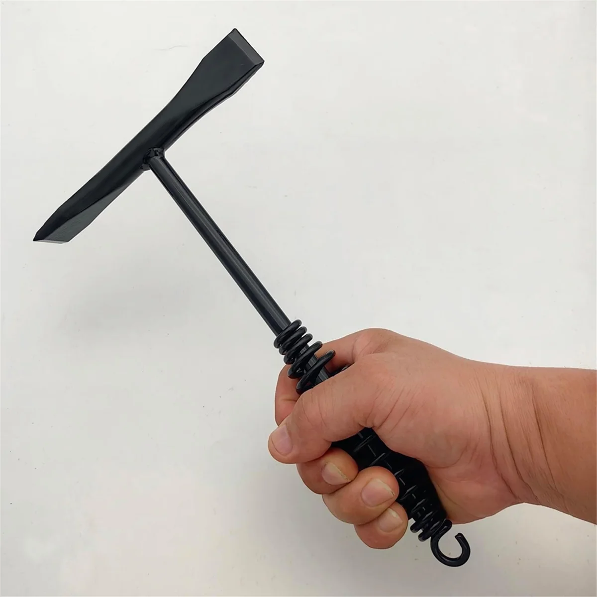 A64K Welding Chipping Hammer with Coil Spring Handle,10.5inch,Cross Chisel and Vertical Chisel