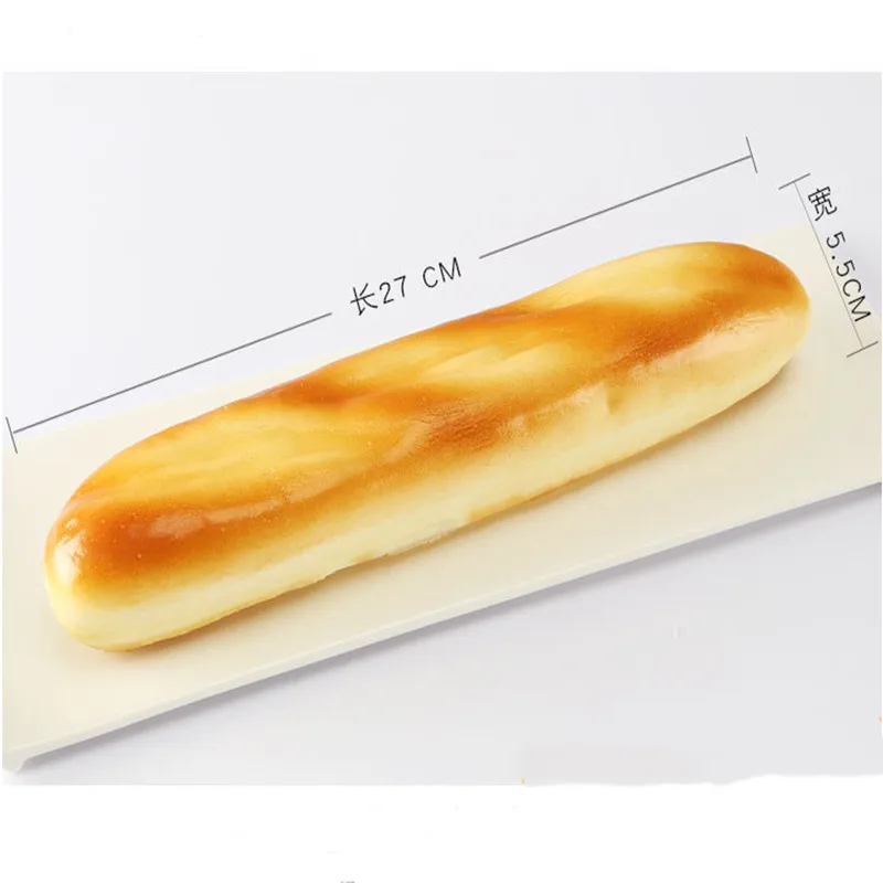 Fake Bread Simulation Baguette Food Model Cake Dessert Store Window Display Kitchen Props Table Decoration Home Decor