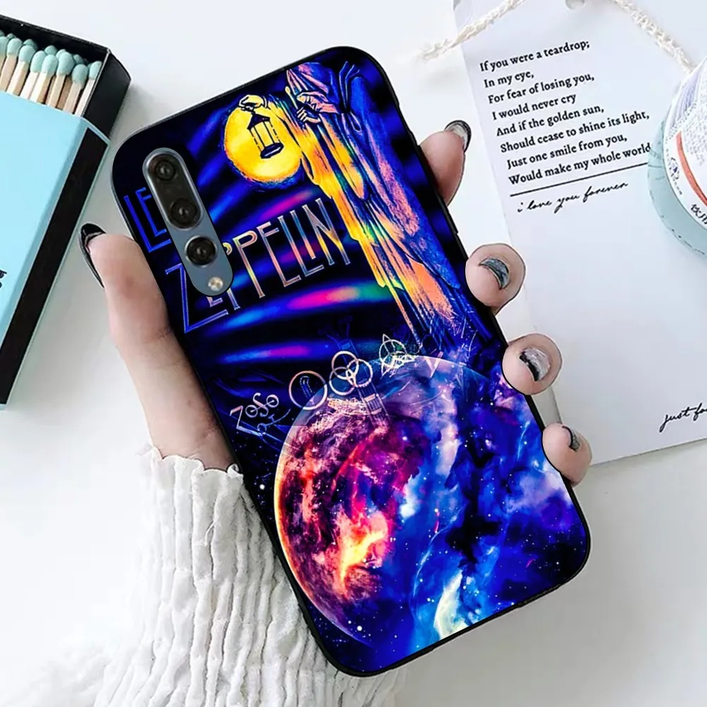 L-Led Band Z-Zeppelin Phone Case For Huawei Honor 10 Lite 9 20 7A 9X 30 50 60 70 Pro Plus Soft Silicone Cover