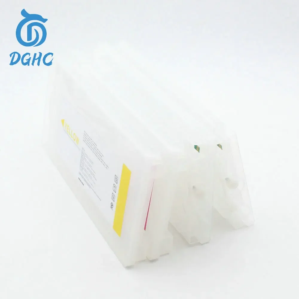 4pcs 500ml/color Empty Refillable cartridge With One Time Chip for Noritsu D701 D703 D1005 printer
