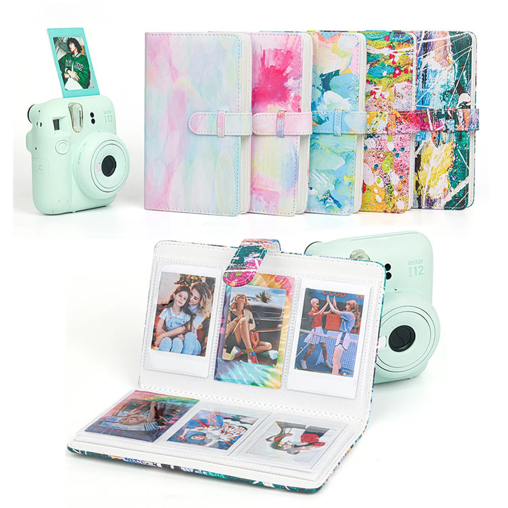 96 Pockets 3 Inch Mini Film Photo Album Book Name Card Holder For Fujifilm Instax Mini 11 9 8 7s 70 90 LiPlay Camera Film Paper