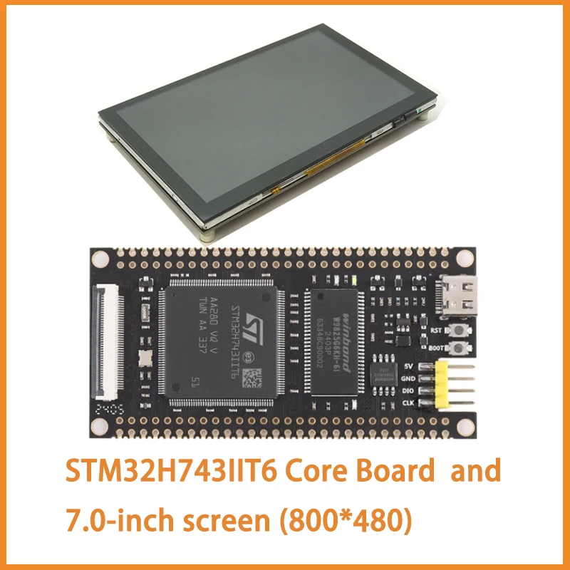 STM32H743IIT6 Core Board   4.3  5.0  7.0-inch Capacitive Touch Screen 480MHz 2M Flash