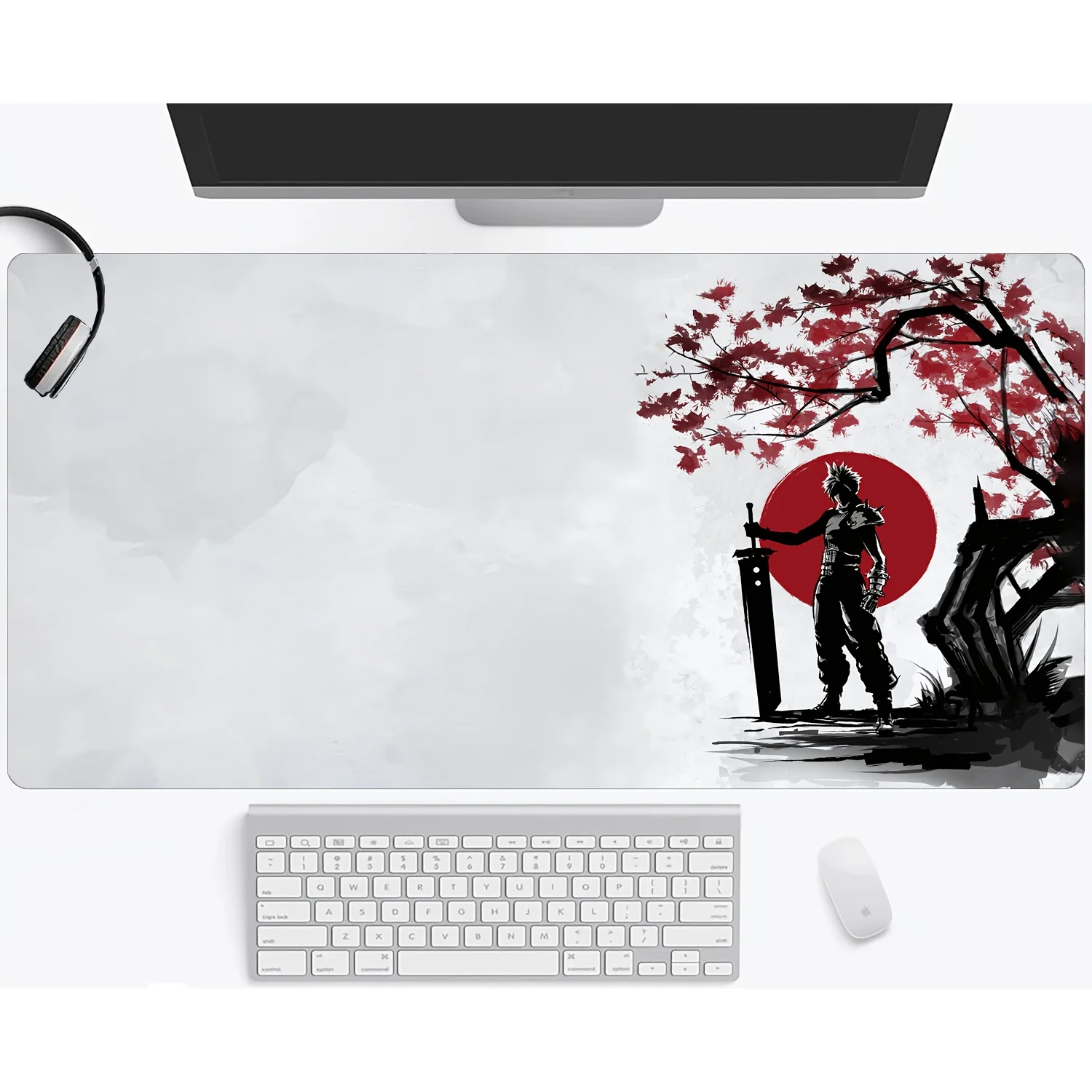 

Fantasy Cloud Red Sun Mouse Pad Rubber non-slip base Desk Mat High quality material gaming mat mousepad with lock edge rug