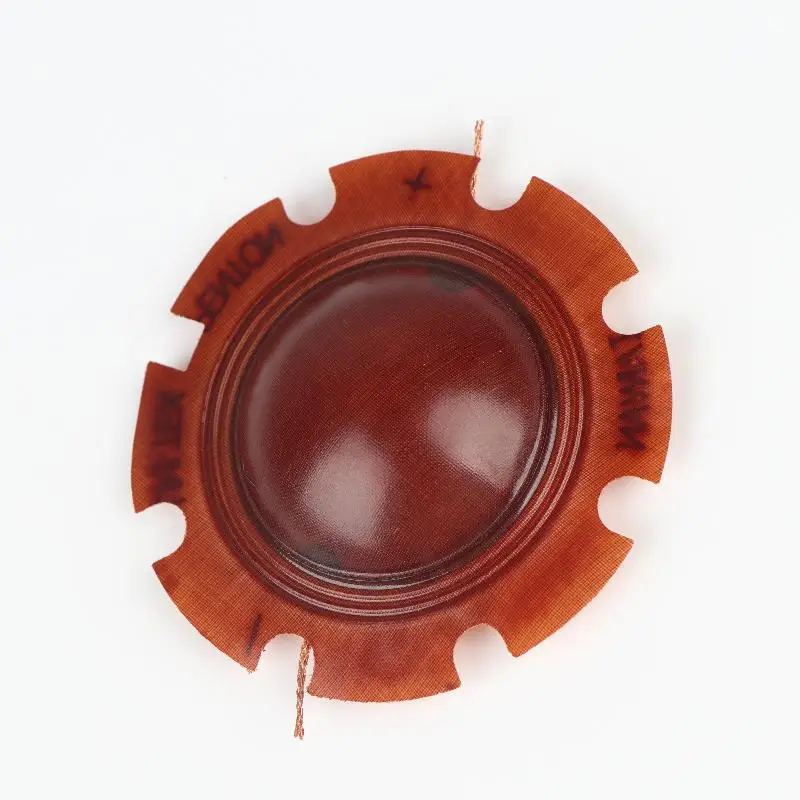 Hot 1Pcs 60W 51.5 Core Horn Loudspeaker Speaker Treble Resin Film Diaphragm Drive Head Repair Parts 51.5mm Tweeter Voice Coil