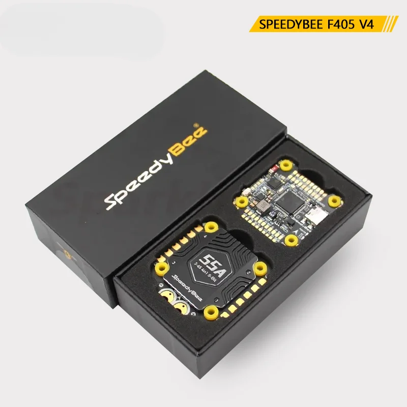 Speedybee F405 V4 Stack BLS 55A 4-w-1 ESC&FC 30x30 RC iNAV Betaflight Configure Bluetooth 3-6S FPV 5-8 cali ramka Części do dronów