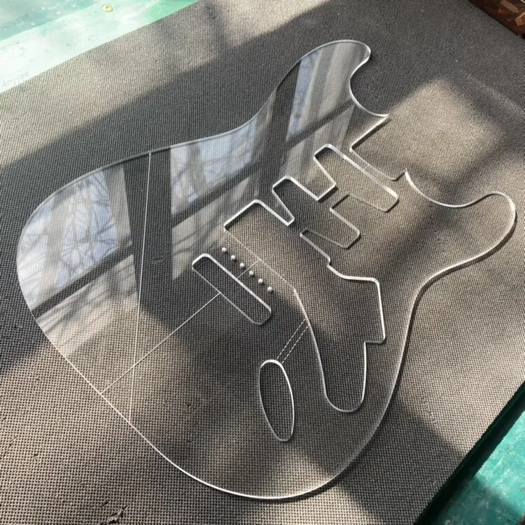 Electric Guitar Making Template Kit, Full Set of Molds and Router Accessories
