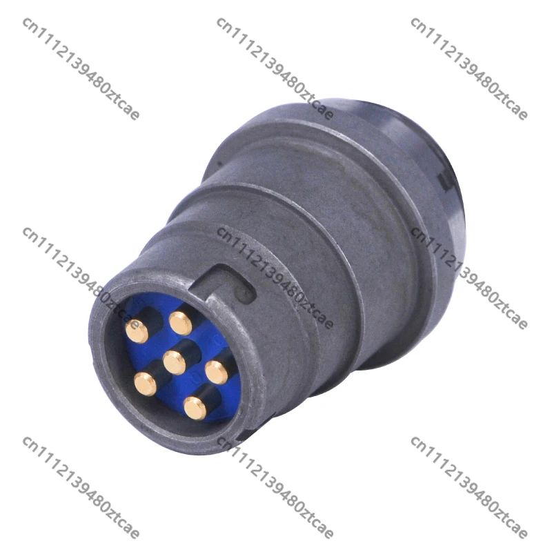 U283 6-Pin Radio Audio Female Socket Connector, For Military PRC152 PRC117G Walkie Talkie Audio Interface Parts
