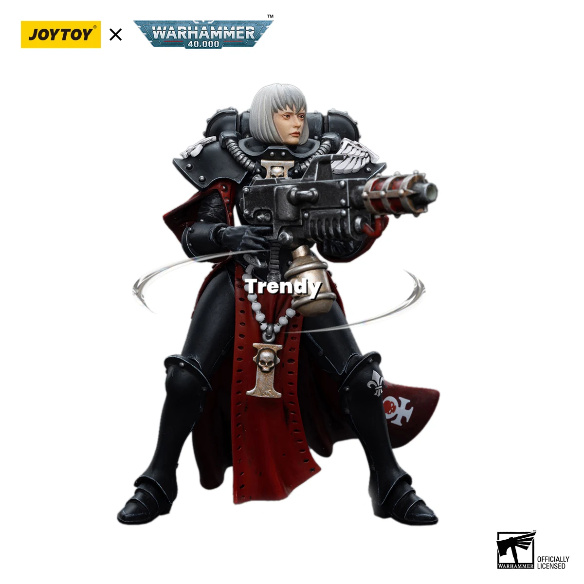 [البقعة السلع] JOYTOY Warhammer 40K 1/18 شخصيات الحركة Adepta Sororitas Battle Sister 5 قطعة نموذج عسكري أنيمي