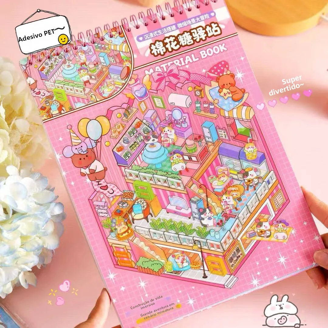 handmade-diy-3d-stacking-miniature-scene-stickers-girls-stress-relief-educational-collectible-book-creative-crafting-paste