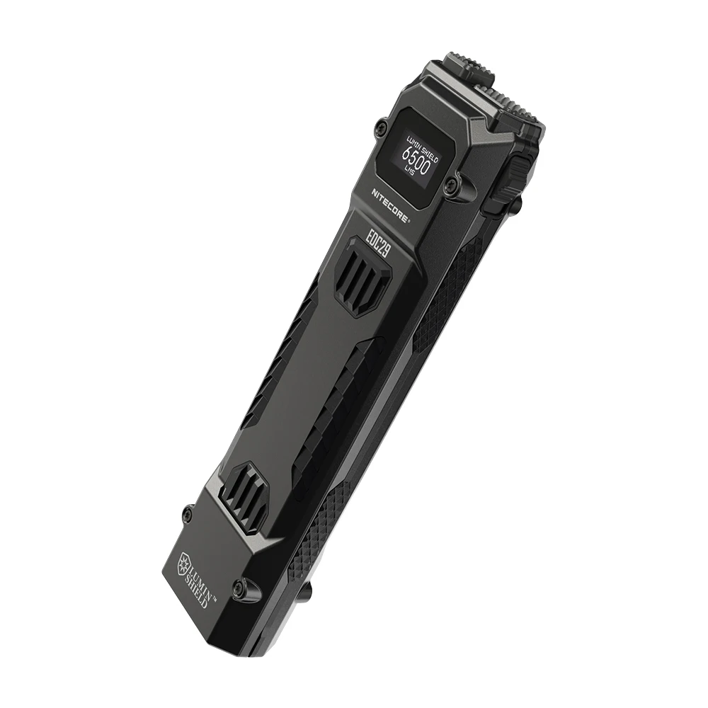 NITECORE EDC29 Ultra Slim High Performance EDC Flashlight , Max 6500 Lumens Beam Distance 400M , Built-in 2500mAh Li-ion Battery