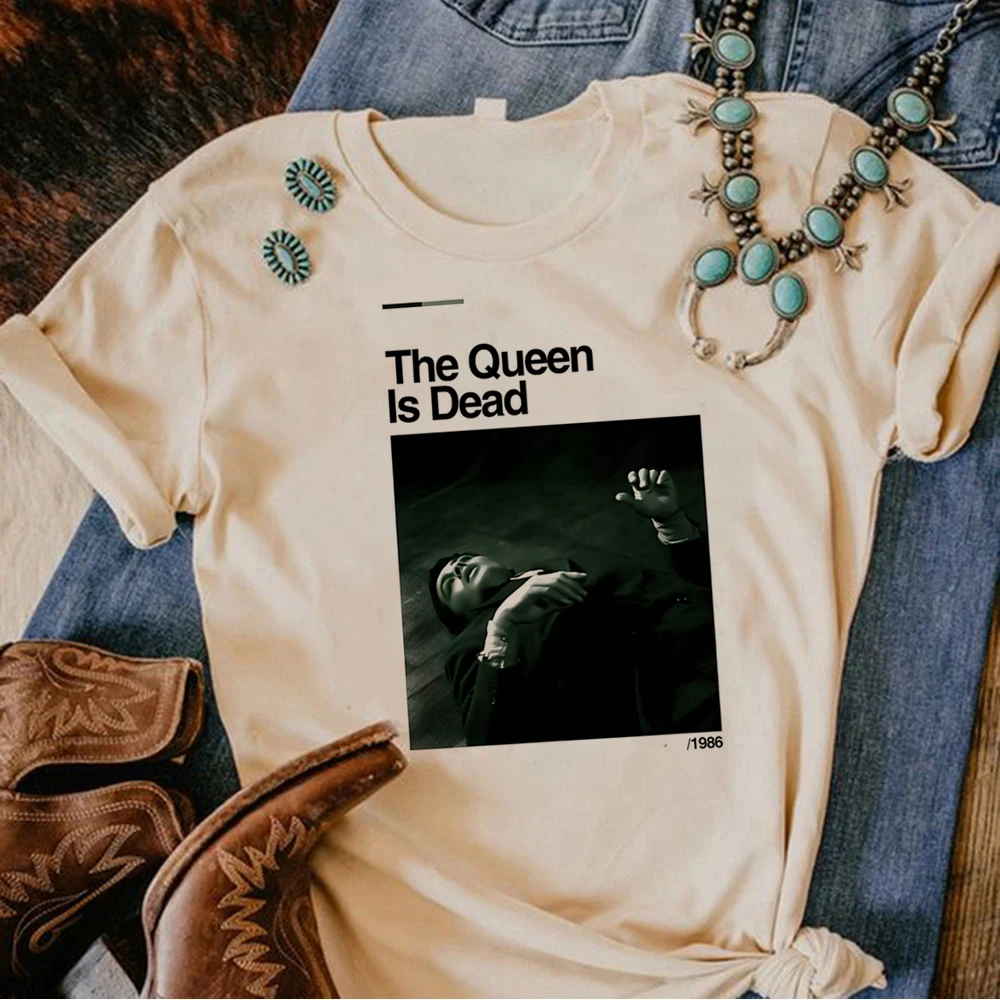 日本の女性のためのsmiths Tシャツ,女性のための原宿の服,女性のストリートウェア,y2kの服