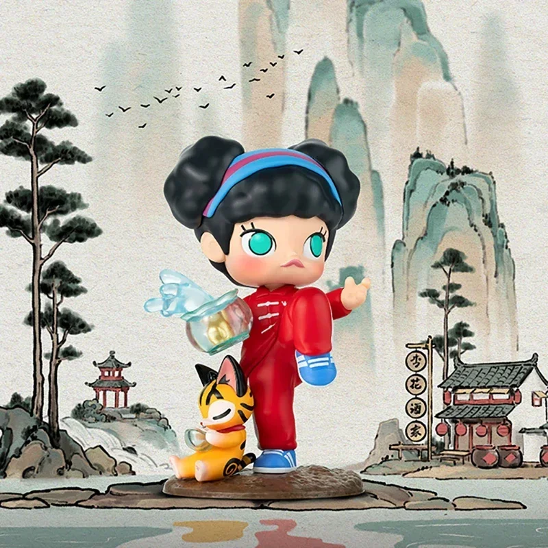 POP MART Matchless POP MART 14th Anniversary Series Blind Box Toys Kawaii Anime Action Figure Surprise Mystery Box Dolls Girls image 3