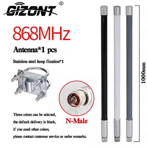 868MHz Fiberglass Antenna Outdoor OMNI Antenna 868 MHz Helium Bobcat Miner  Hotspot Antennas for Meshtastic Lorawan Long Range N - Image 9