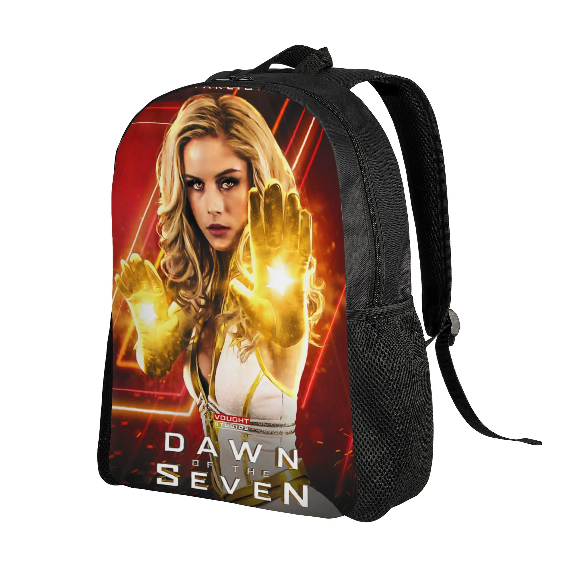 Back to school season Personalised The Boys Starlight Vought Poster Superhero Bookbag The Boys Unisex Book Pack Backpack