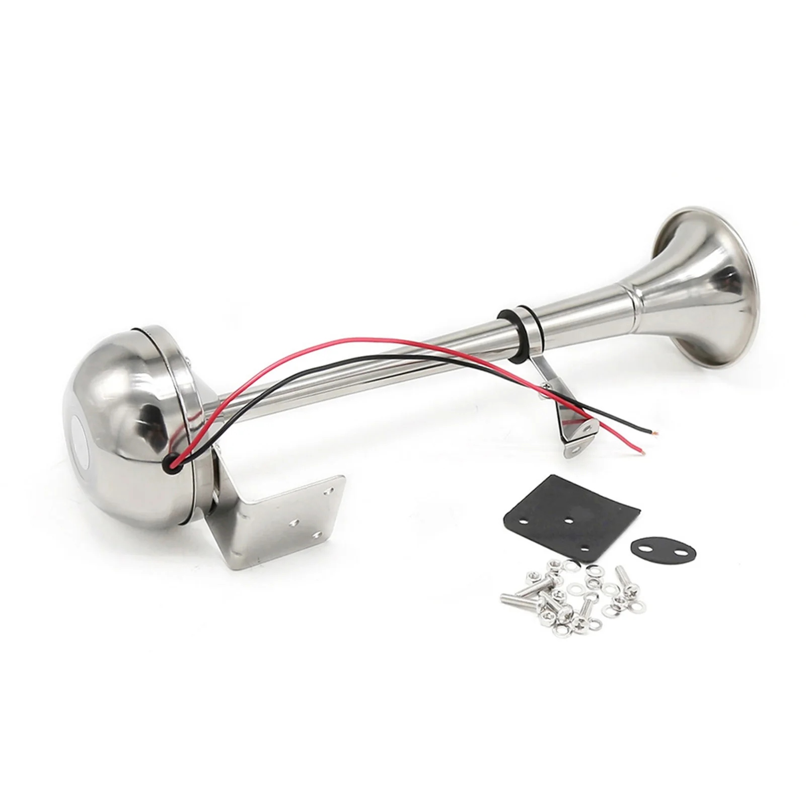 

24V Single Trumpet Horn Marine Boat Air Horn 125dB Electric Air Horn For Truck Yacht Bus All 24V Vehicles Accessories