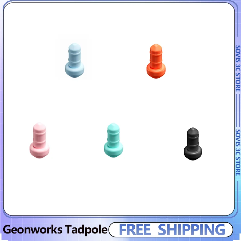 

Geonworks Tadpole Silicone Nails Customized Gaming Compatible for Geon Frog TKL and Geon Frog TKL Leggera Keyboard Accessories