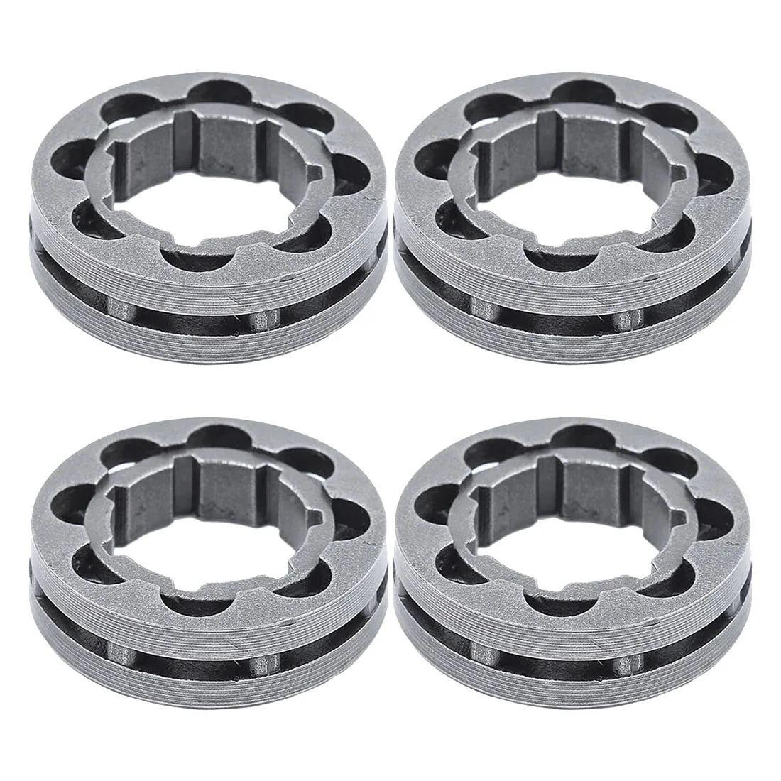 Y67A 4 Stuks 3/8 inch 8T Tandwiel Velg voor STIHL 064 066 088 090 MS660 MS880 Husqvarna 394 395 Kettingzaag