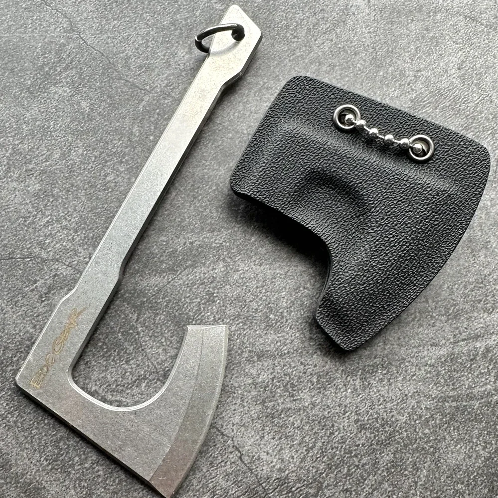 EDC 9Cr18Mov חרוזי פלדת אל-חלד A Kinfe תליון Paracord עיצובים חיצוניים שרשרת צמיד ציוד למחנאות כלי EDC