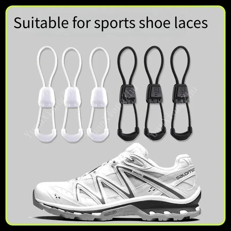 Quick Lock No Tie Shoelaces for Sneakers Salom Easy Install Elastic Shoe Laces with Buckle  Anti-Slip Lazy Laces for Daily Shoes