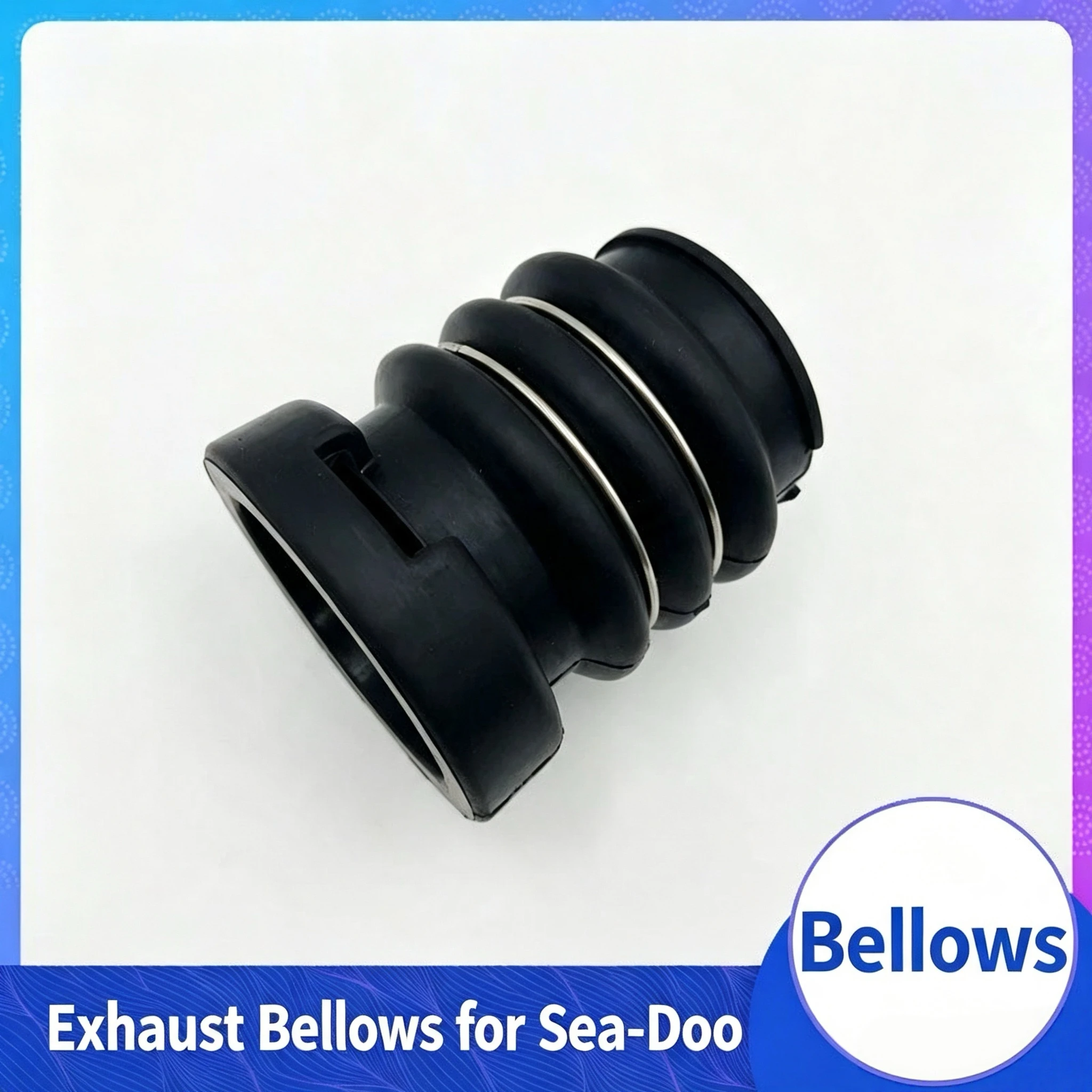 CARBON RING BELLOWS, HIGH QUALITY SEAL WATER TUBE FIT SEA-DOO 215 230 260 300 JET SKI